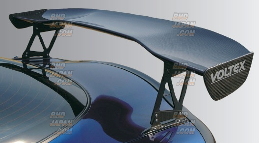 VOLTEX GT Wing Type 2 - 1500X195mm Wet Carbon Type-AR End Plate